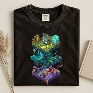 Isometric Dragons T-Shirt | Dnd | Dungeons & Dragons T-Shirt