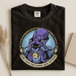 Don't Hate the Flayer Hate the Game T-Shirt | Mind Flayer Dungeons & Dragons D&D Tee