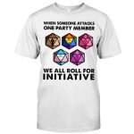 D&D When Someone Attacks 2 T-Shirt