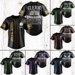 D&D All Class Baseball Jersey | Dungeons & Dragons Jersey