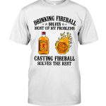D&D A Drinking Fireball T-Shirt