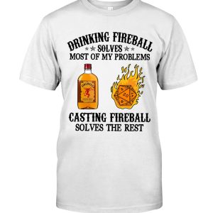 D&D A Drinking Fireball T-Shirt