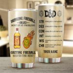 D&D Drinking Fireball Tumbler
