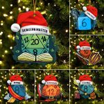 D&D Premium Acrylic Christmas Ornaments