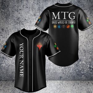 MTG Drugs Would Be Cheaper Baseball Jersey