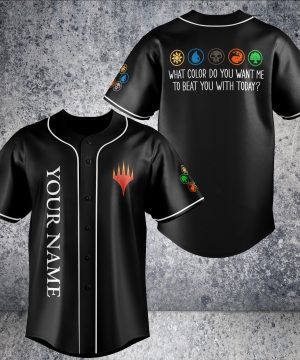MTG What Color Do You Want Baseball Jersey