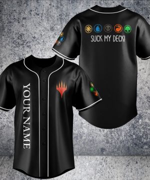 MTG Suck My Deck Baseball Jersey