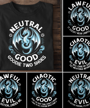 D&D Alignment T-Shirt